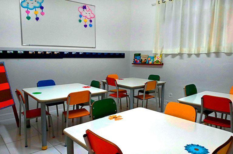 Crianças na turma Infantil II