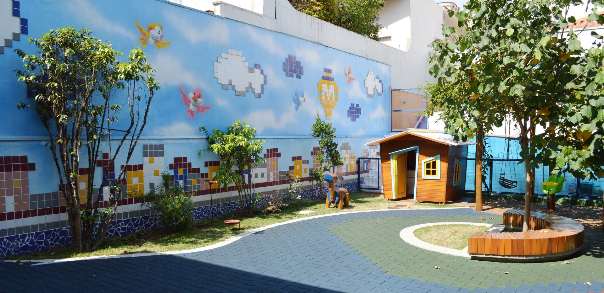 Parque sensorial ao ar livre