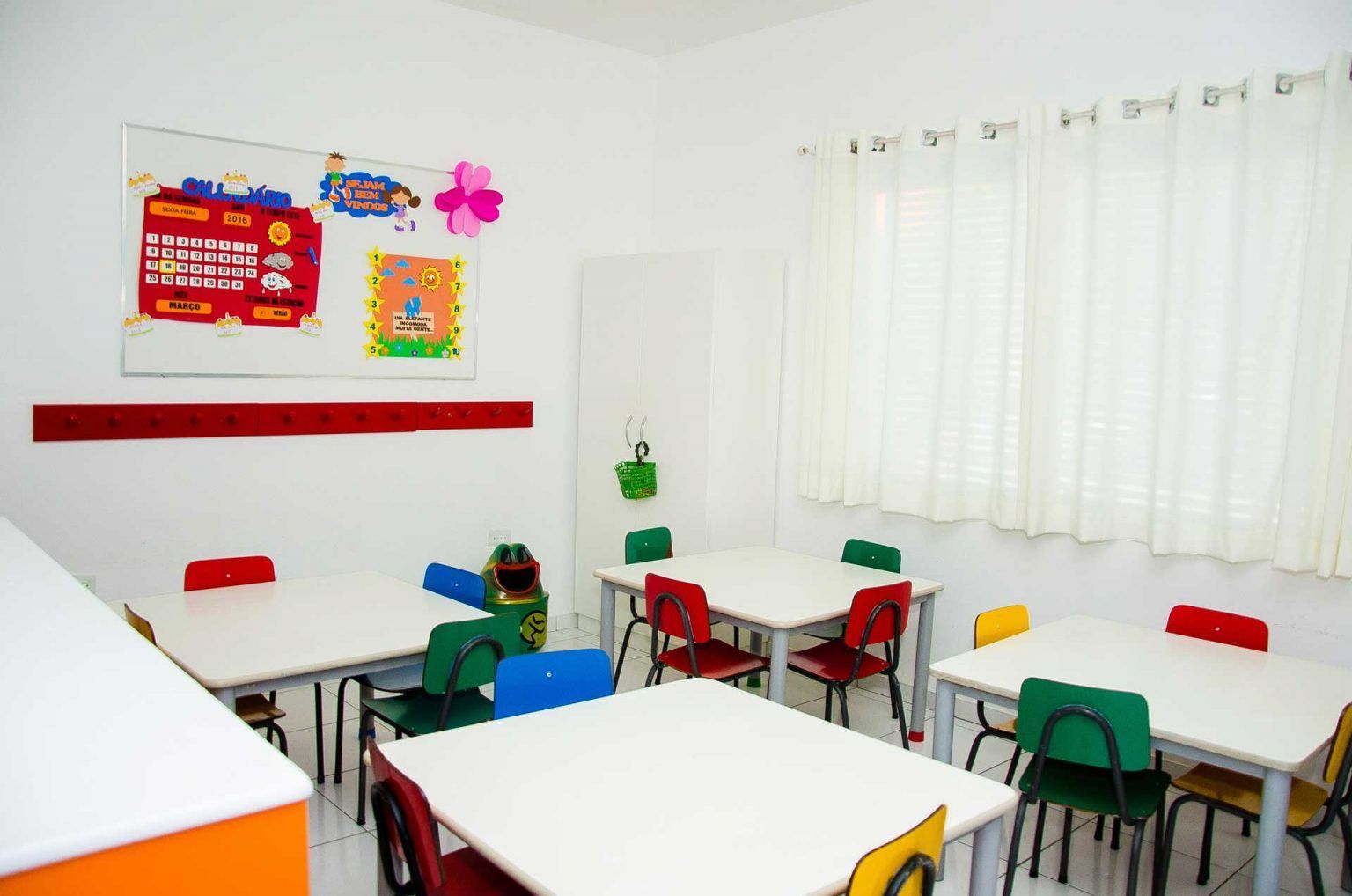 Crianças na turma Maternal