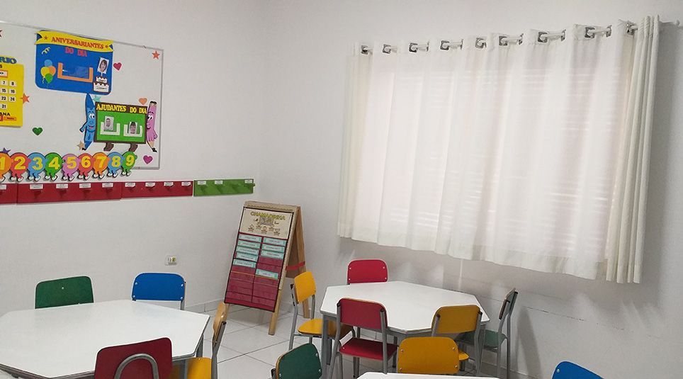 Crianças na turma Infantil I